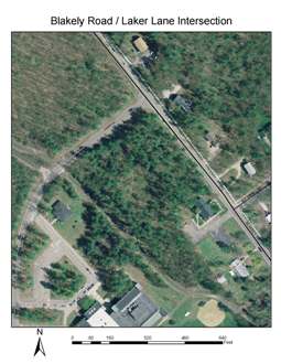 Blakely Laker intersection
