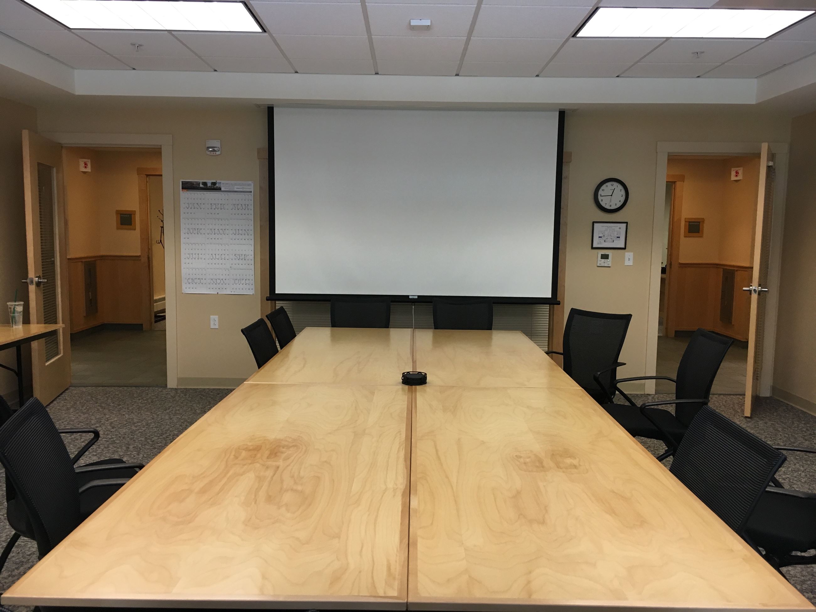 Champlain Room with screen