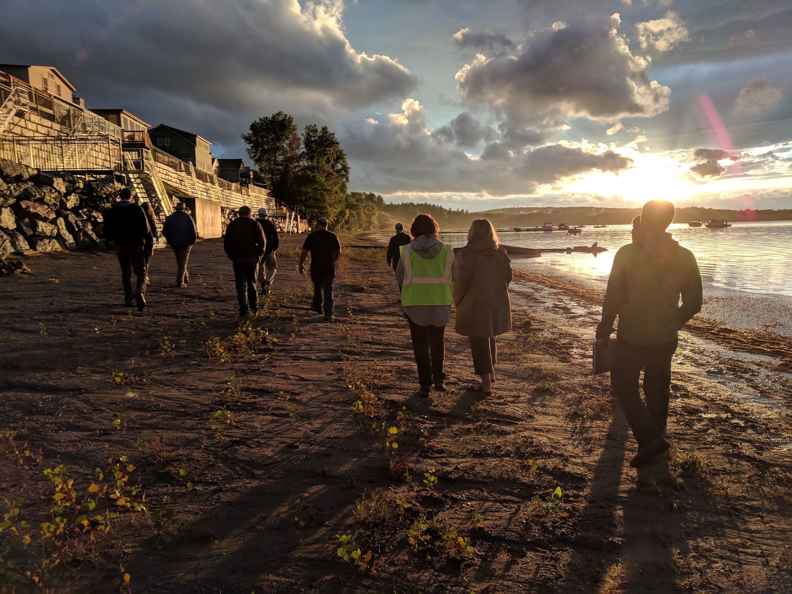 DRB Seawall Site Visit 2018