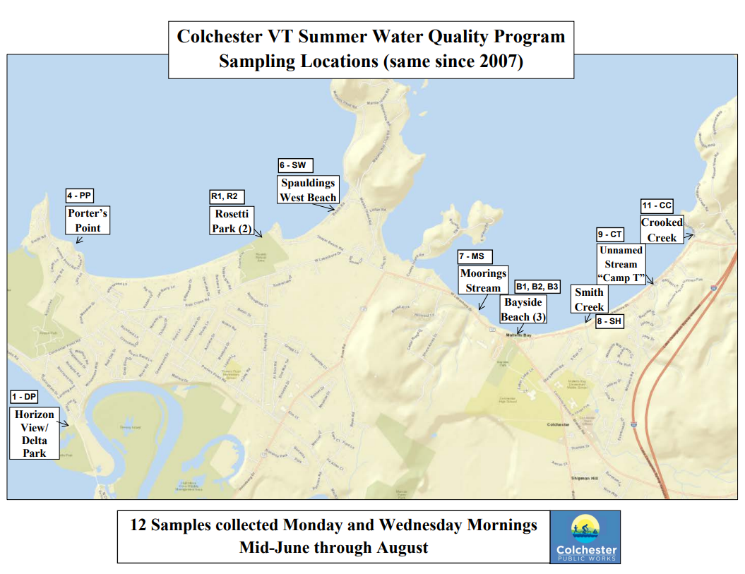 Water Testing Map